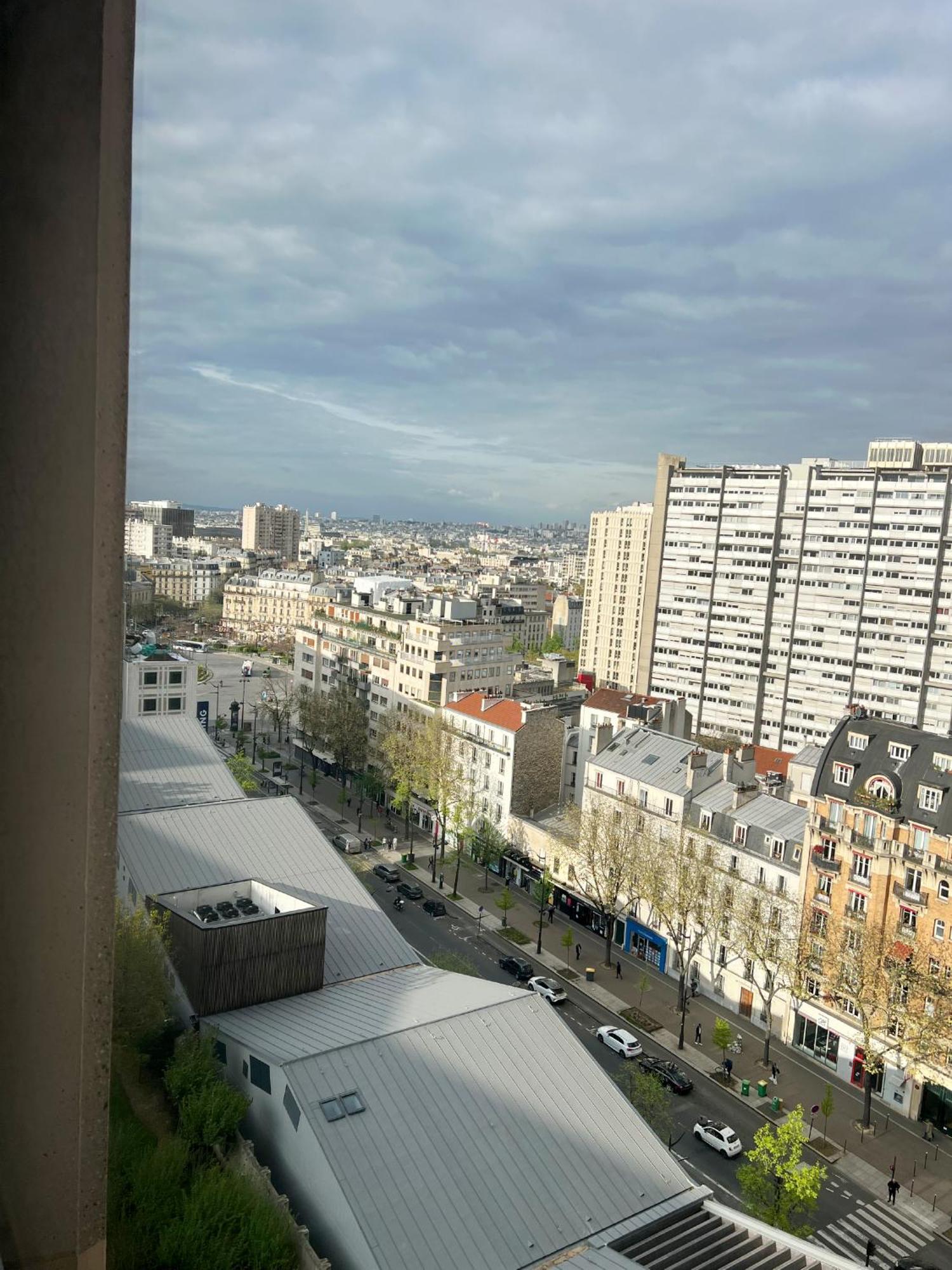 Chic 2 Rooms Paris13 With View Exterior foto